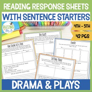 Reading Responses for Drama and Plays