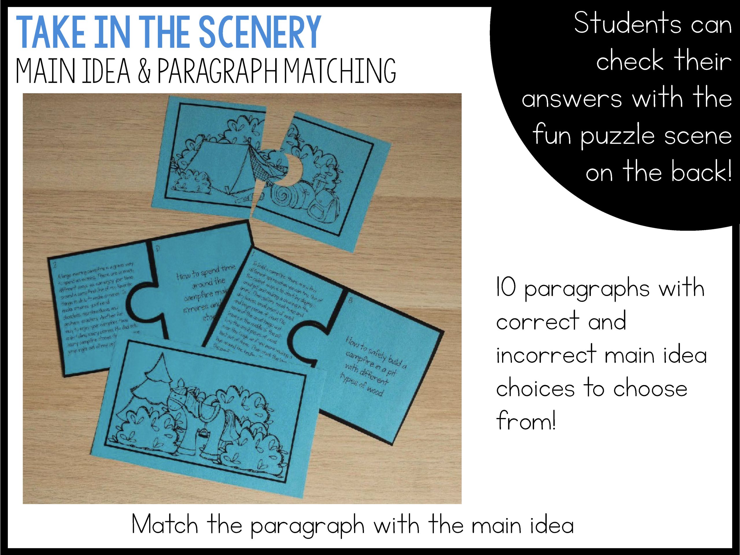 Camp Reading Ready Test Prep Bundle - Printable and Google Slides - Image 7