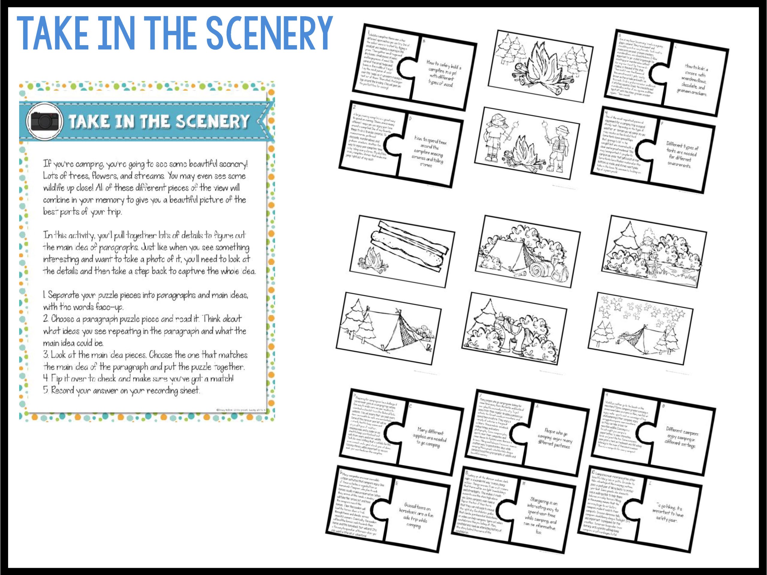 Camp Reading Ready Test Prep Bundle - Printable and Google Slides - Image 47