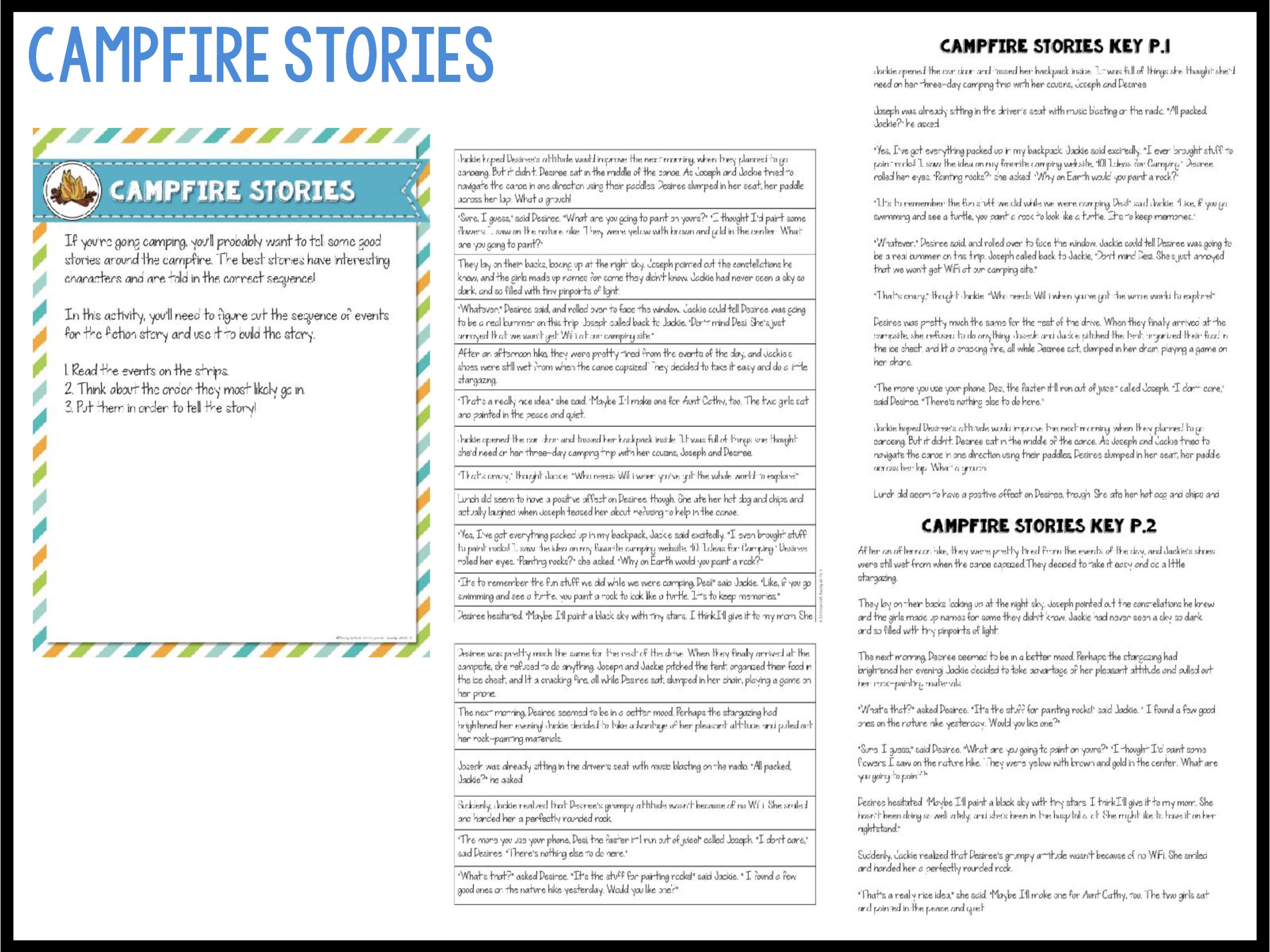 Camp Reading Ready Test Prep Bundle - Printable and Google Slides - Image 9