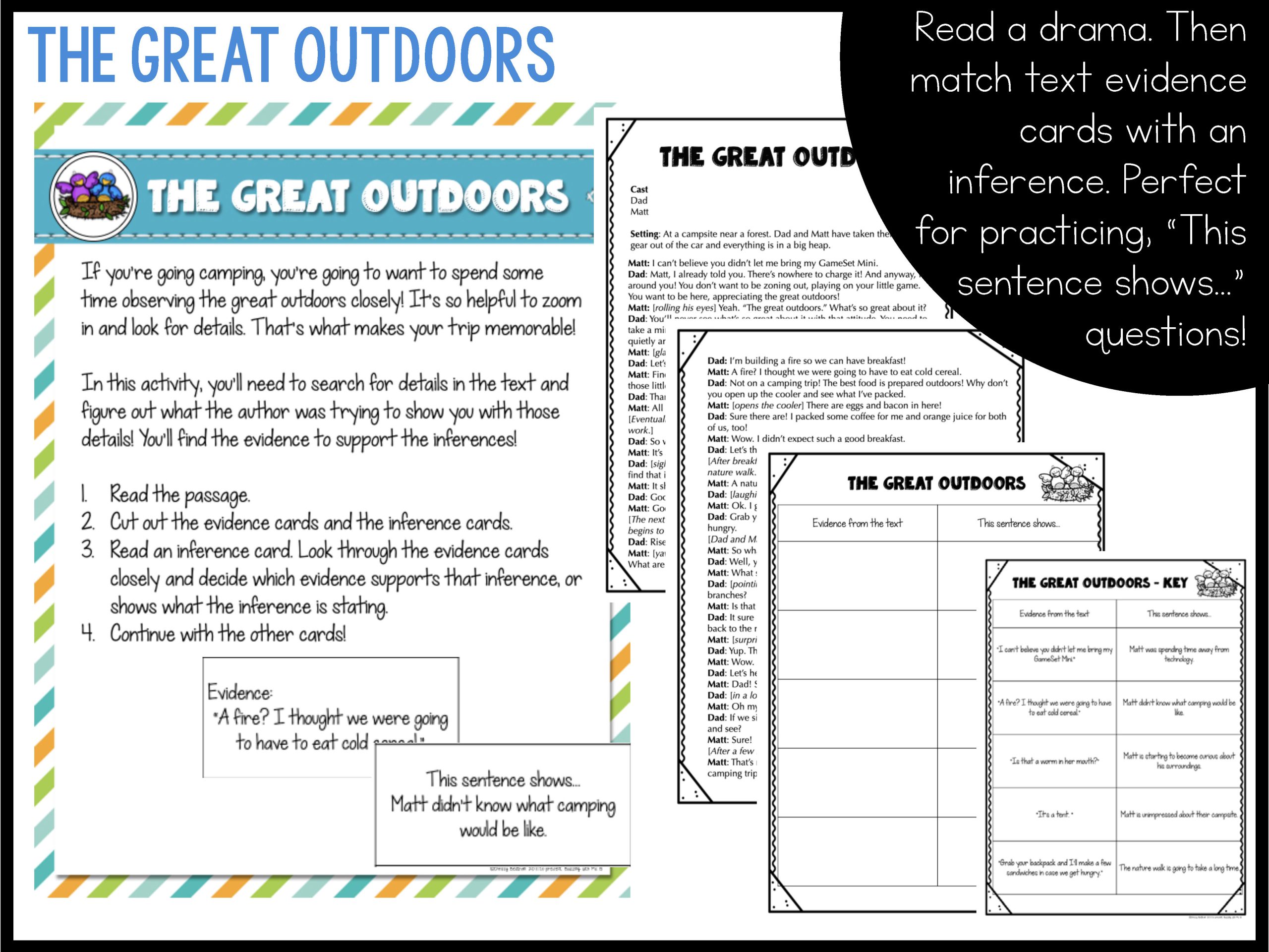 Camp Reading Ready Test Prep Bundle - Printable and Google Slides - Image 28