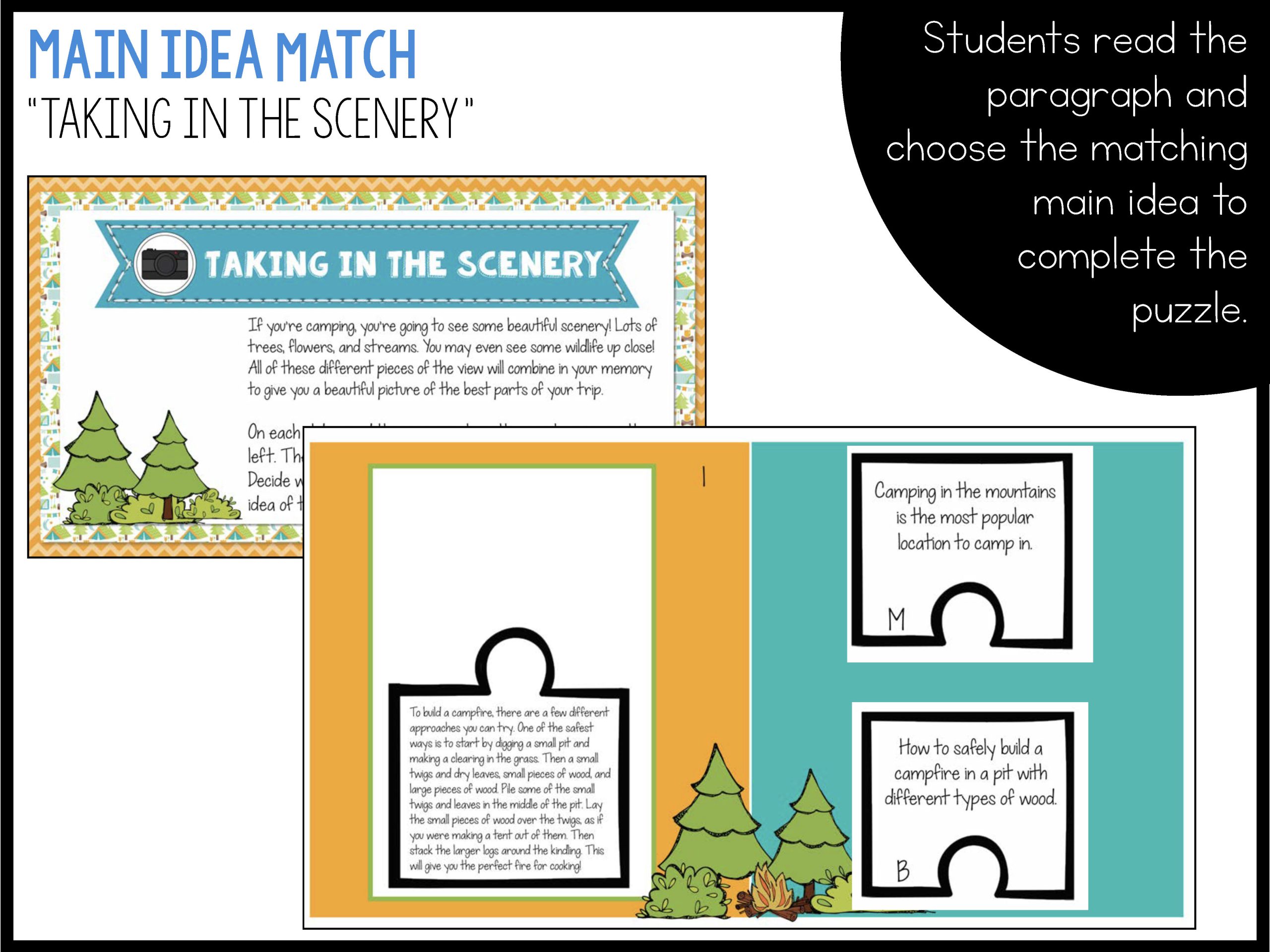 Camp Reading Ready Test Prep Bundle - Printable and Google Slides - Image 49