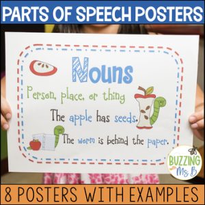 Parts of Speech Posters