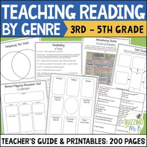 Reading Genre - A Teacher's Guide & Materials for Genre Study