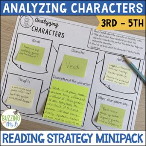 Character Analysis Reading Skills Unit