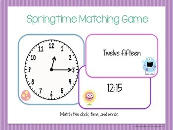 Telling Time to the Minute Center and Activities - Image 2