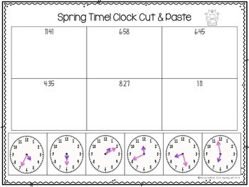 Telling Time to the Minute Center and Activities - Image 4