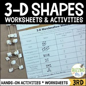 3D Shapes Activities