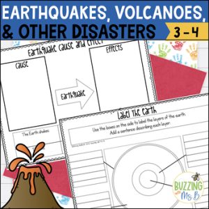 Earthquakes, Volcanoes & other Disasters Activities