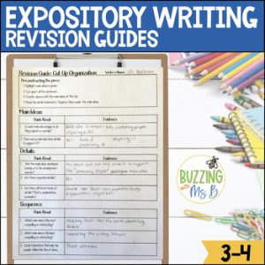 Expository Writing Revision Guides