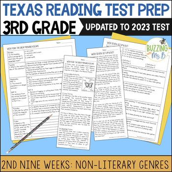 Third Grade Texas Reading Reading Passages for Non-Literary Genres, unit 2