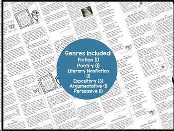 Third Grade Texas Reading Reading Passages for Non-Literary Genres, unit 2 - Image 3