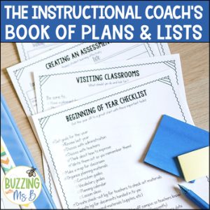 The Instructional Coach's Book of Plans and Lists