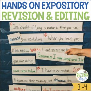 Revising and Editing in one Expository Paragraph a Week
