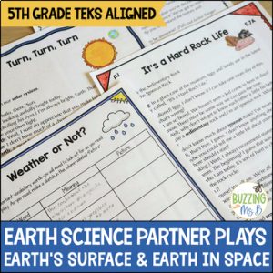 Earth Science Partner Plays about Earth's surface, weather, and more