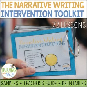 Narrative Writing Intervention Toolkit: 72 small group lessons