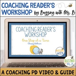 Coaching Reader's Workshop Instructional Coaching Professional Development Video