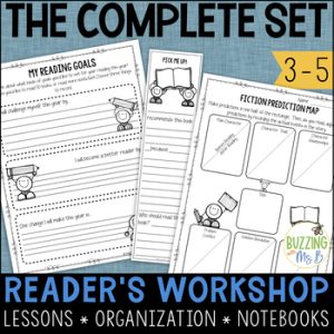 Reader's Workshop Bundle for 3rd, 4th & 5th Grade