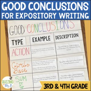 Good Conclusions Expository or Informational Writing Minilessons