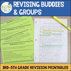 Revising Partners, Buddies, and Groups: Forms & Activities