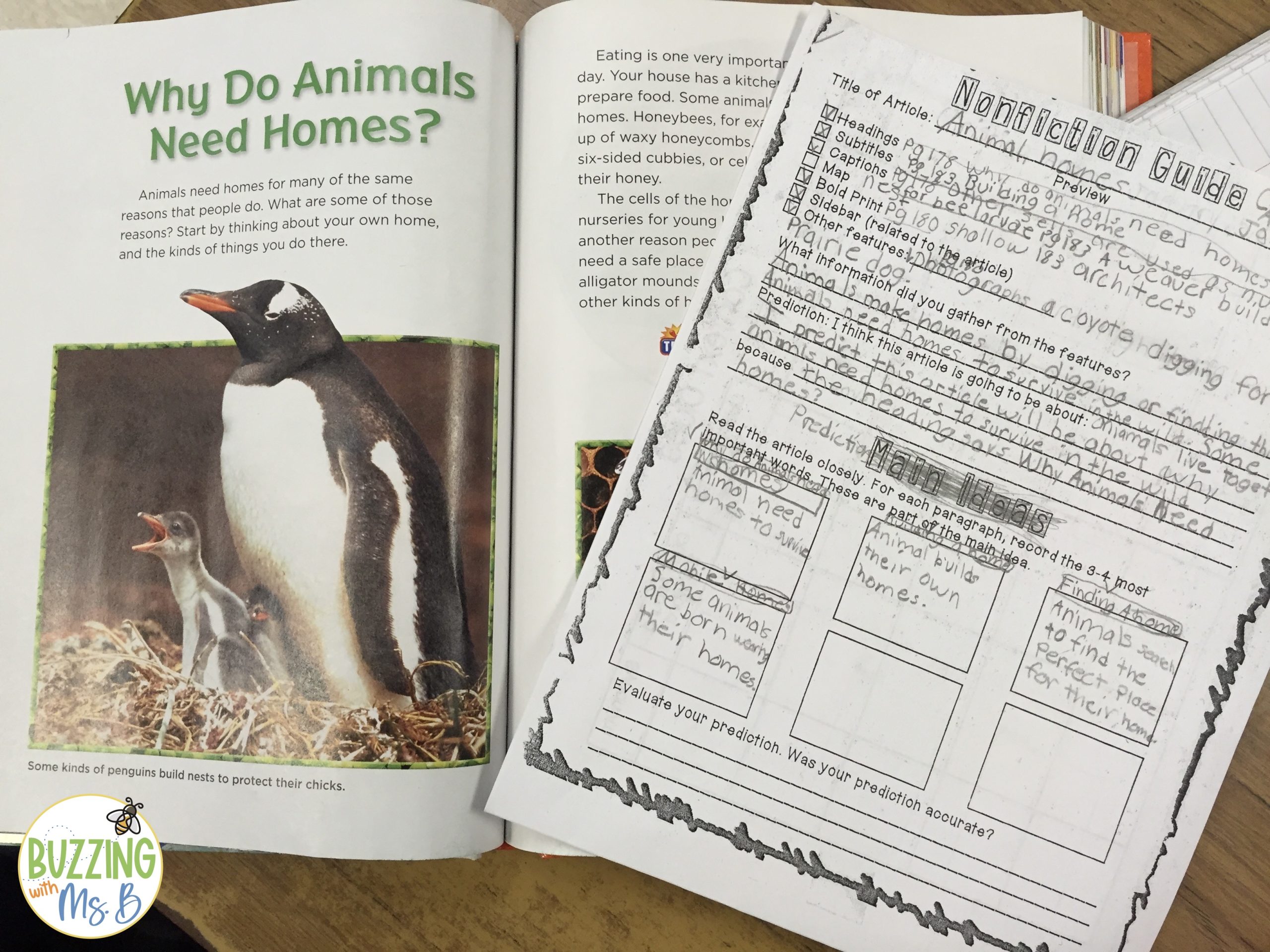 making predictions with nonfiction texts