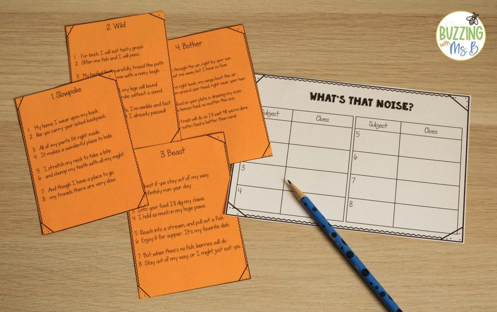 Figurative language scavenger hunt for poetry