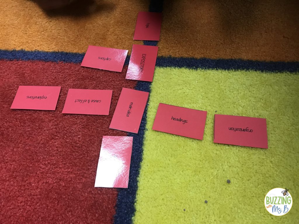 Vocabulary dominoes game
