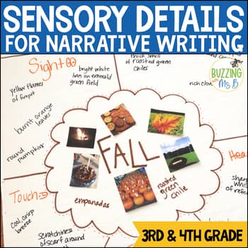 Sensory Details for Narrative Writing