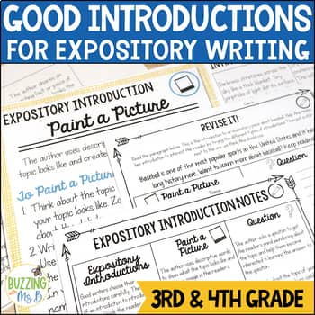 Good Introductions for Expository Writing