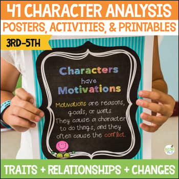 Character Analysis Posters & Activities