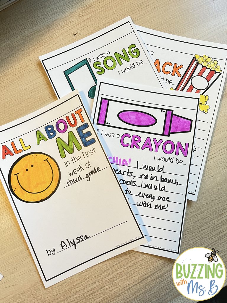 Bad Seed Book Activity