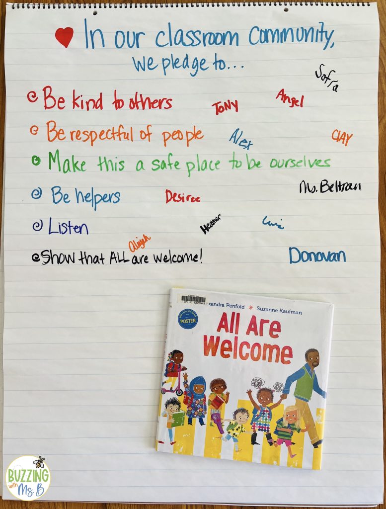 All Are Welcome Book Activity