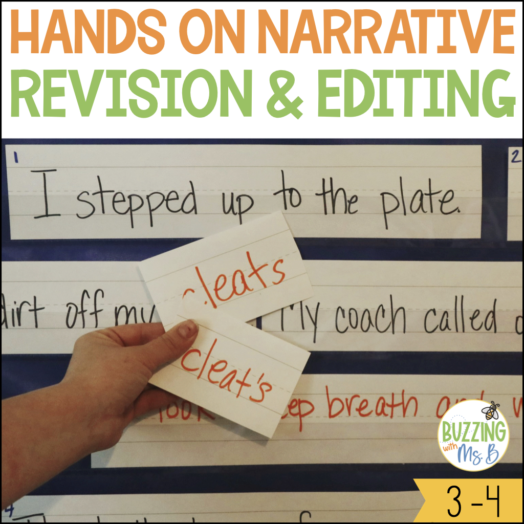 teach revising and editing narrative writing