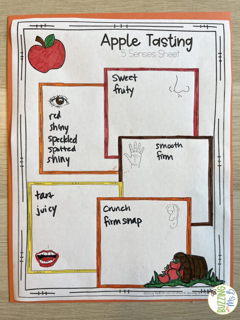 Fall Family Literacy Night Apple Tasting