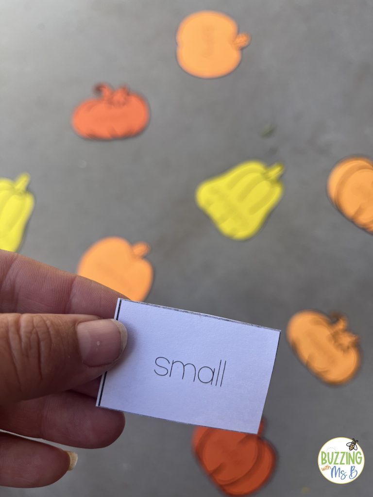 Fall Family Literacy Night Leaf Crunch Activity