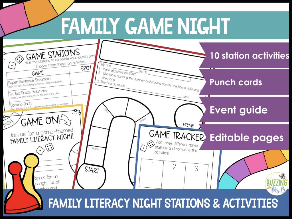 Family Literacy Game Night