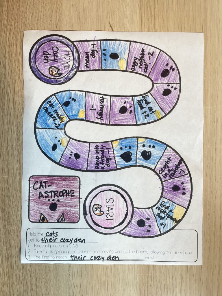 character quest literacy games night