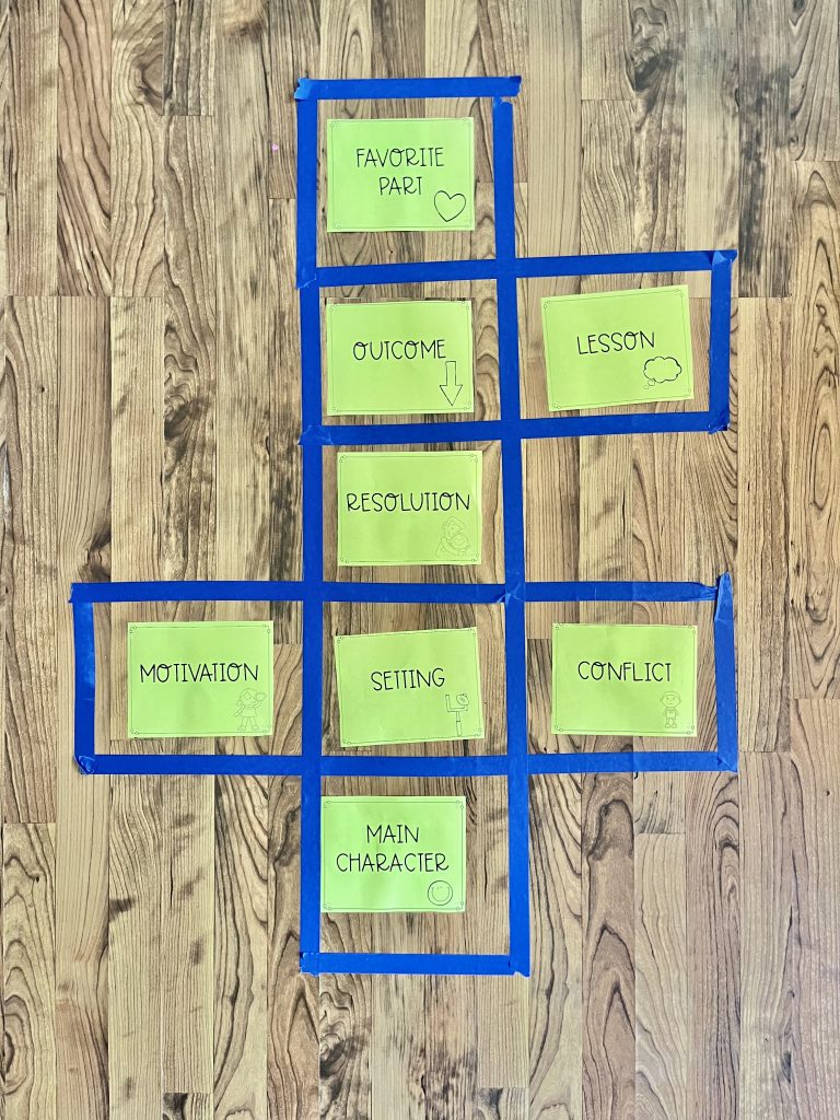 hopscotch literacy games night