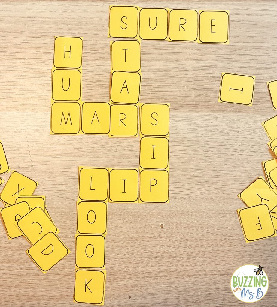 word game for literacy night