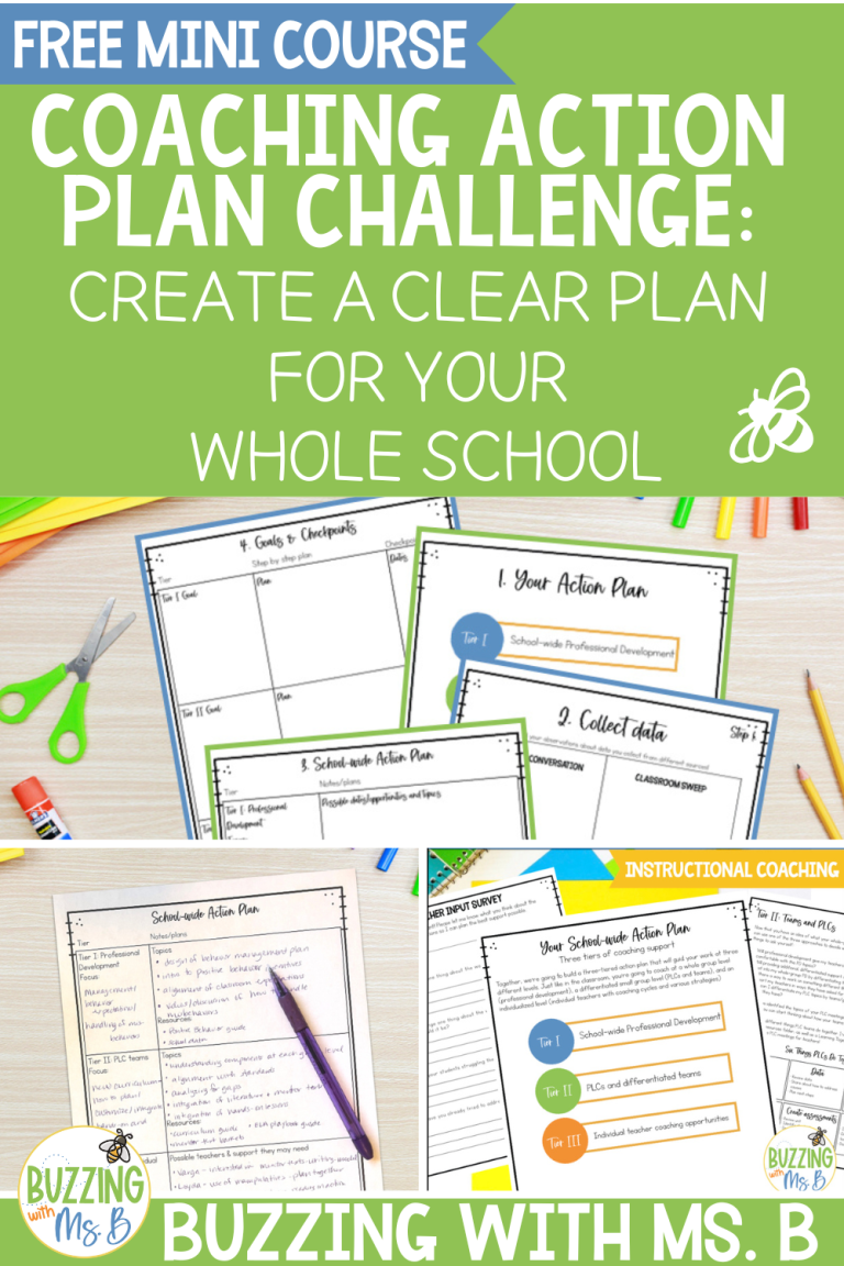 Create a Whole School Coaching Action Plan — Free Mini-Course