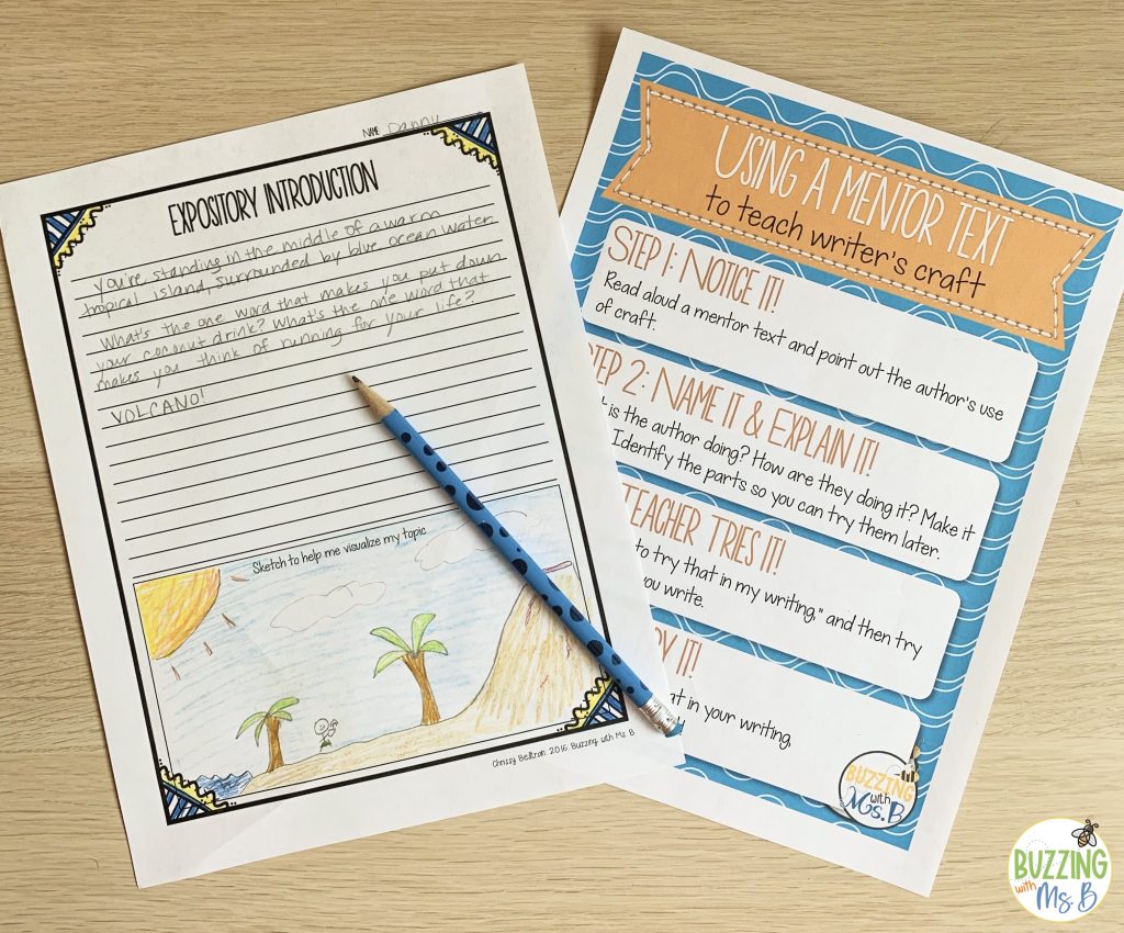 process to teach expository introductions