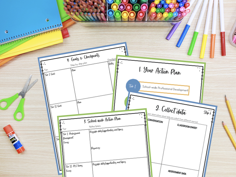 whole school coaching action plan