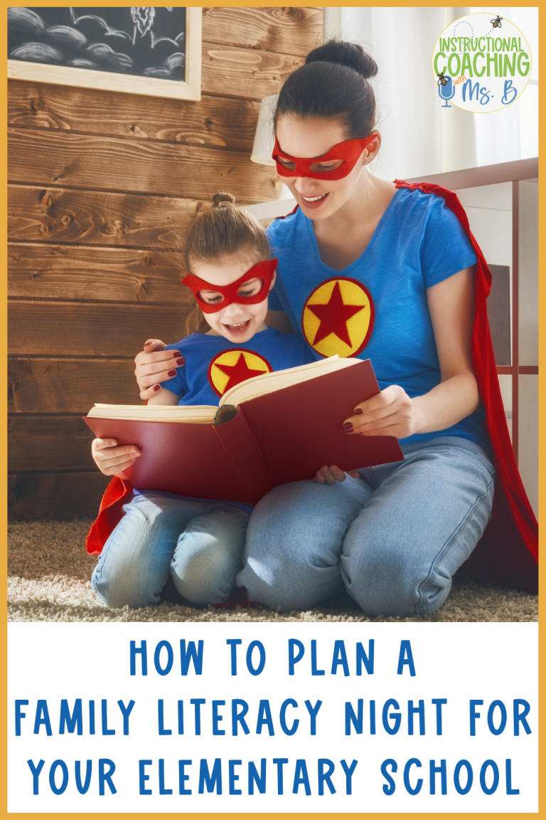 How to Plan a Family Literacy Night for Your Elementary School, ep. 263