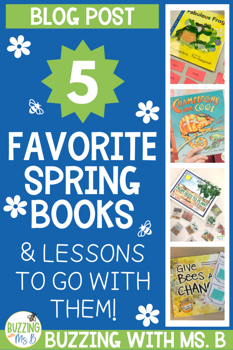 5 Favorite Spring Books & Lessons to Go With Them!