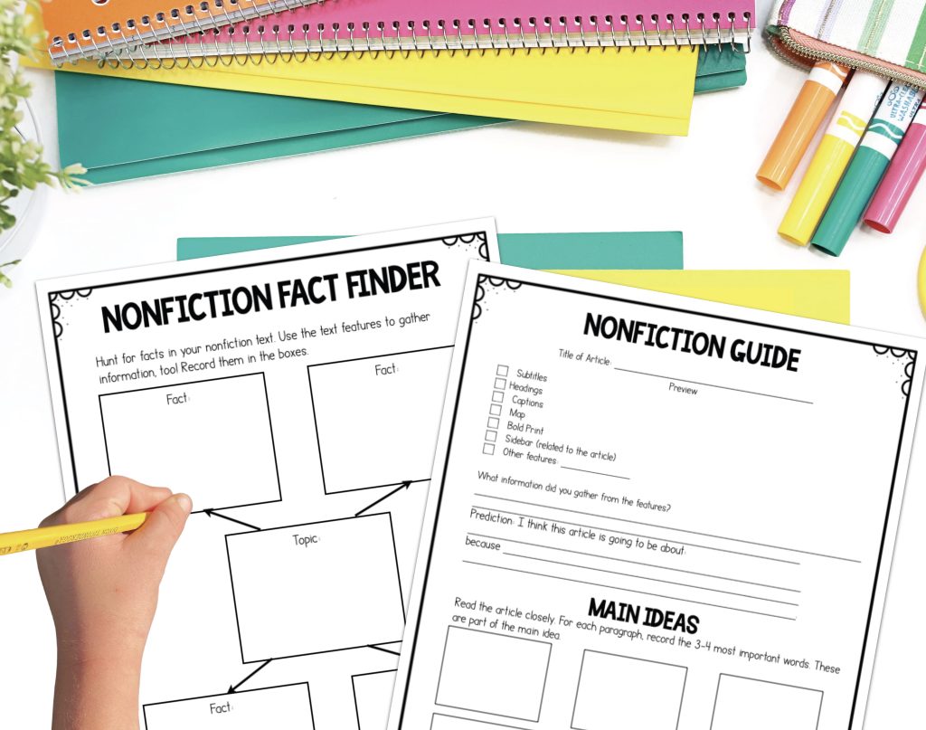 find the main idea in nonfiction text