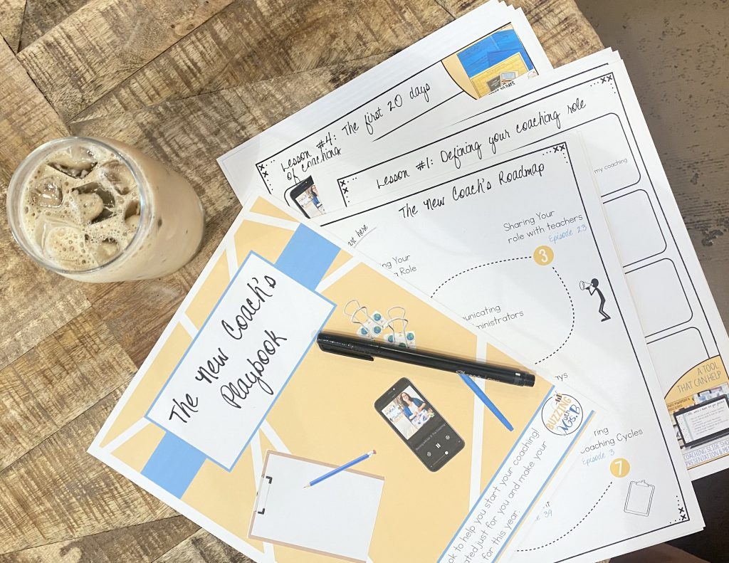 new instructional coach playbook