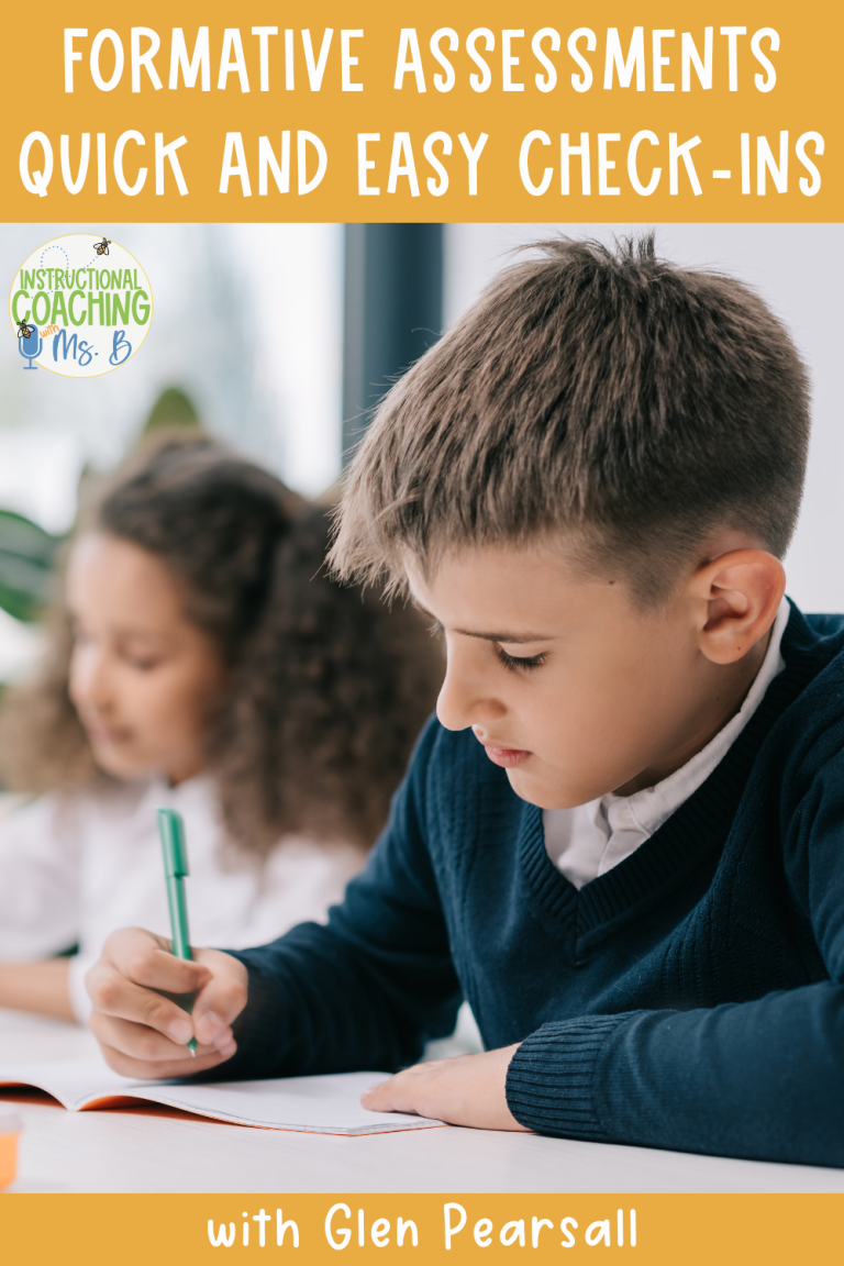 Formative Assessments: Quick and Easy Check-Ins with Glen Pearsall, ep. 279