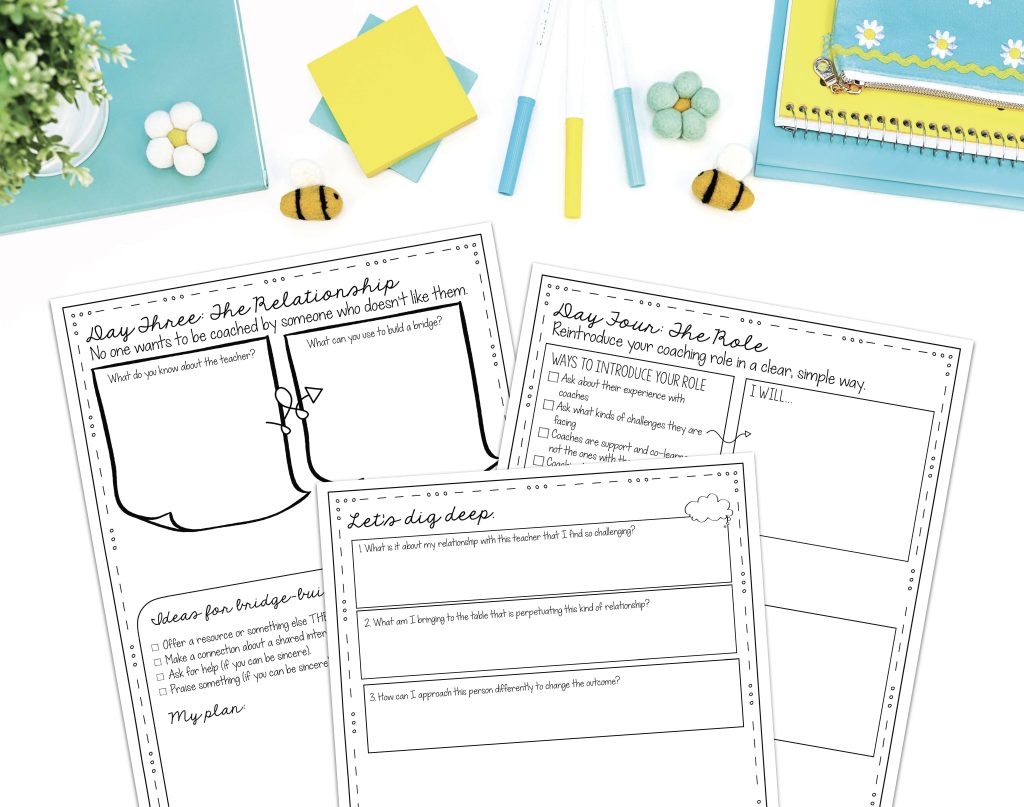 tips for coaching resistant teachers