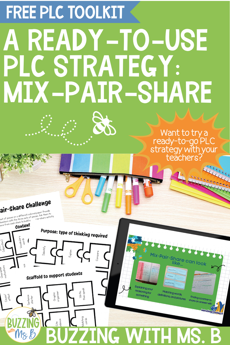 A Ready-to-Use PLC Strategy: Mix-Pair-Share