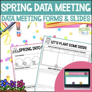 Spring Data Forms + Slides - Instructional Coaching - PLC Meetings